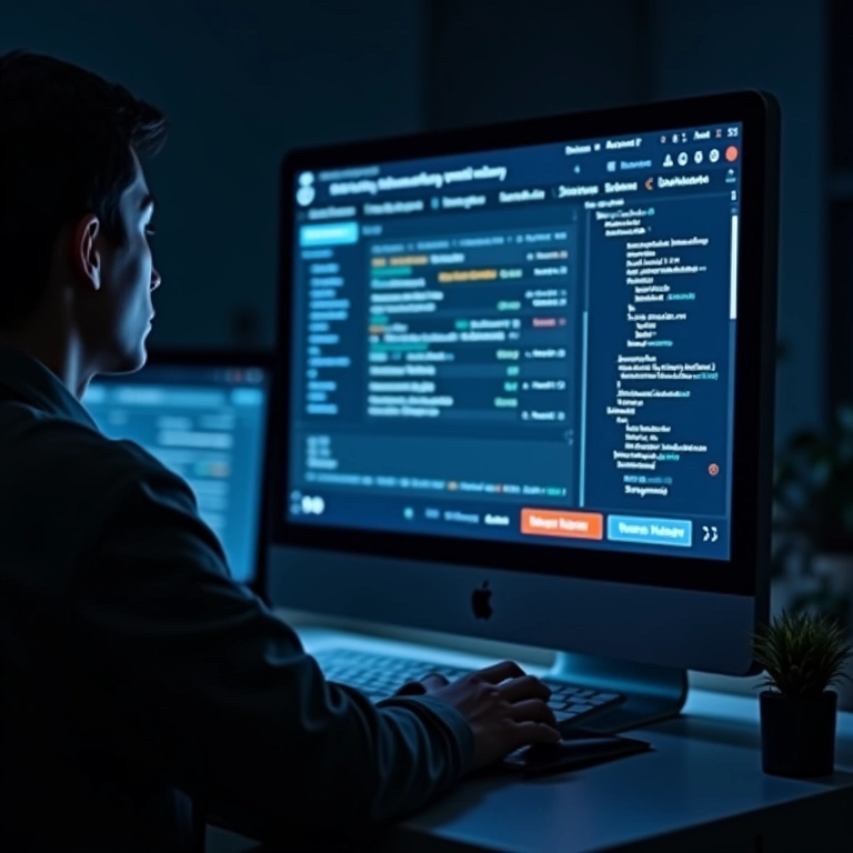 Analista de segurança usando OWASP ZAP para escanear website.