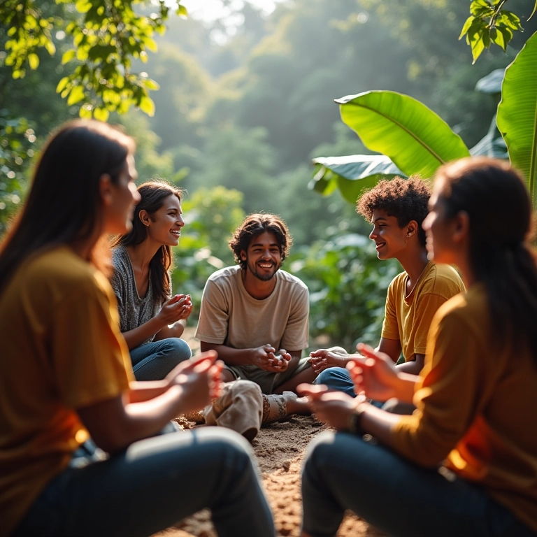 Ativistas da sustentabilidade discutem o melhor processador para edição de vídeos educativos.