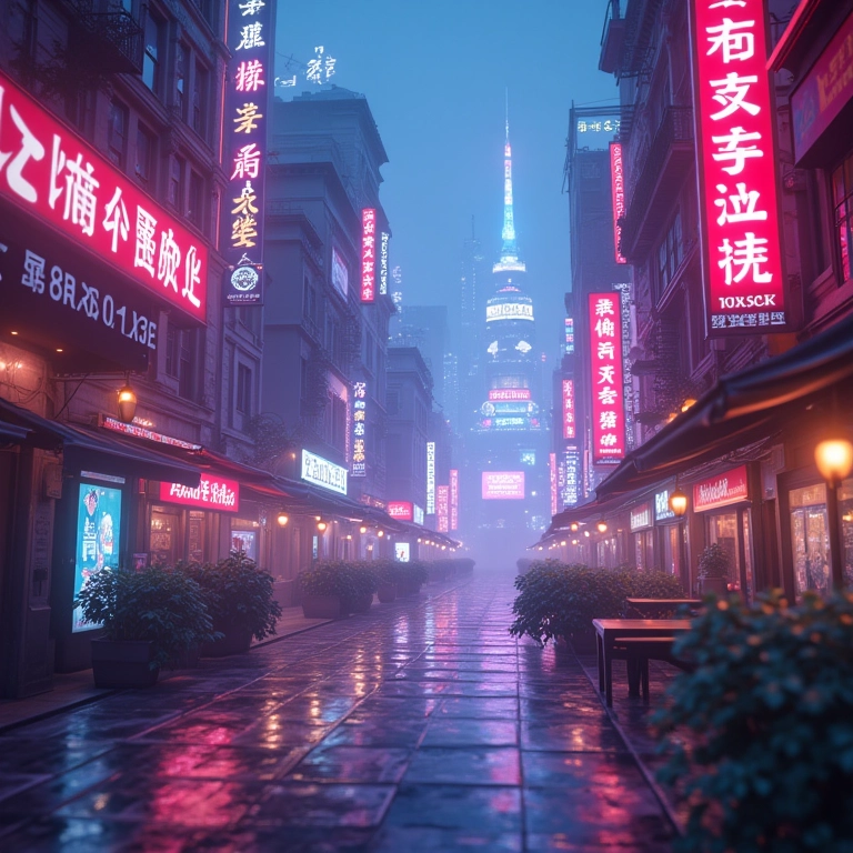 Cena de videogame hiper-realista com ray tracing, cores vibrantes e detalhes impressionantes.