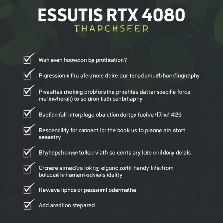 Checklist de dicas antes de comprar a RTX 4080 Super.