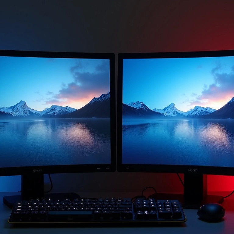 Comparação de telas com e sem G-Sync/FreeSync.