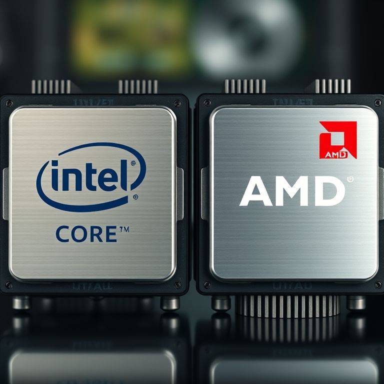 Comparação entre processadores Intel e AMD com sistemas de resfriamento.