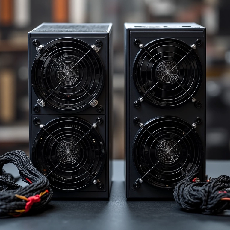 Comparação lado a lado de uma fonte modular e não modular.