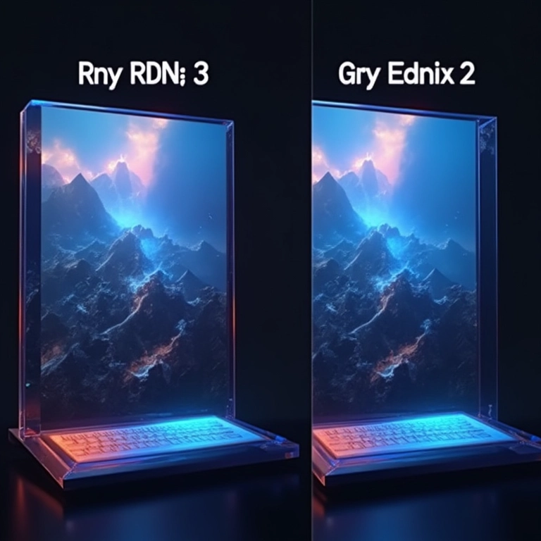 Comparativo de Ray Tracing e Upscaling.