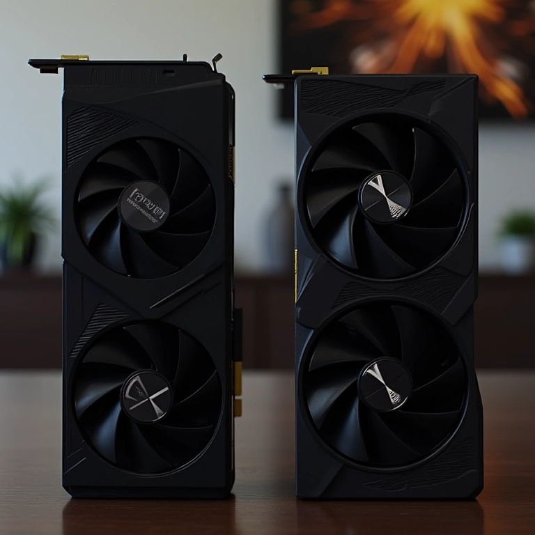 Comparativo visual das placas RTX 4080 Super e RTX 4080.