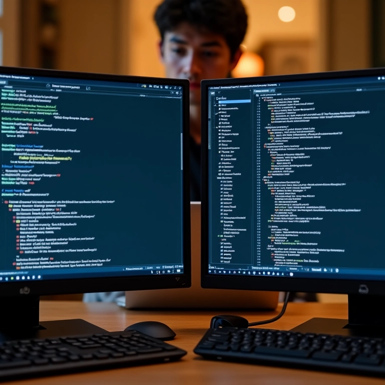 Comparativo visual entre os editores de código VS Code e PyCharm.