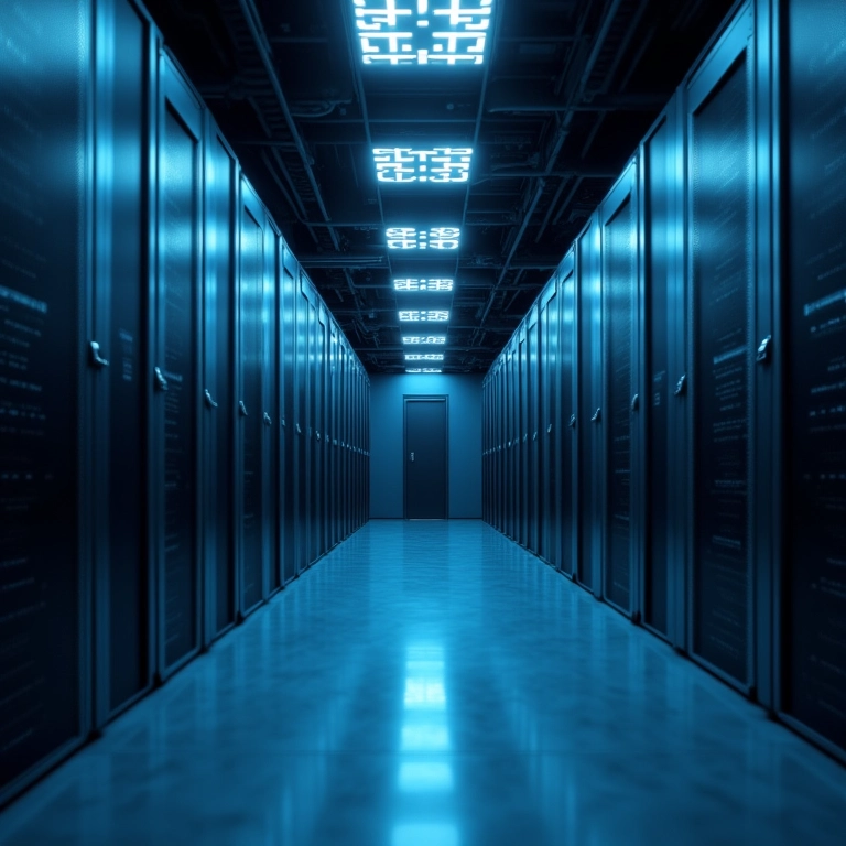 Componentes de data center com eficiência energética.