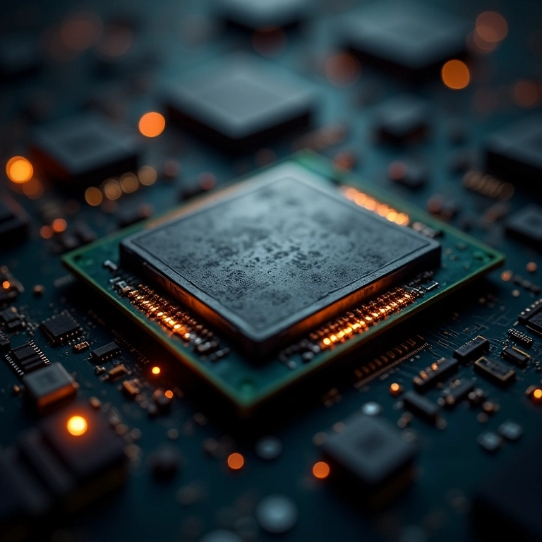 Componentes de PC envelhecendo com o tempo.