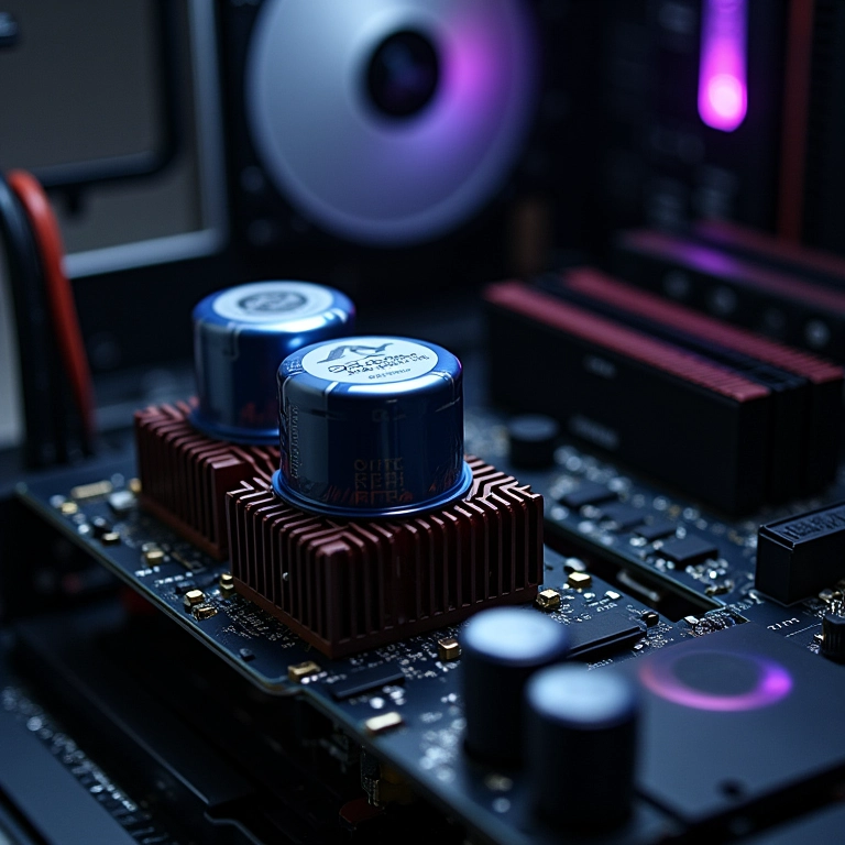 Componentes internos de um PC, com foco na vida útil dos componentes.