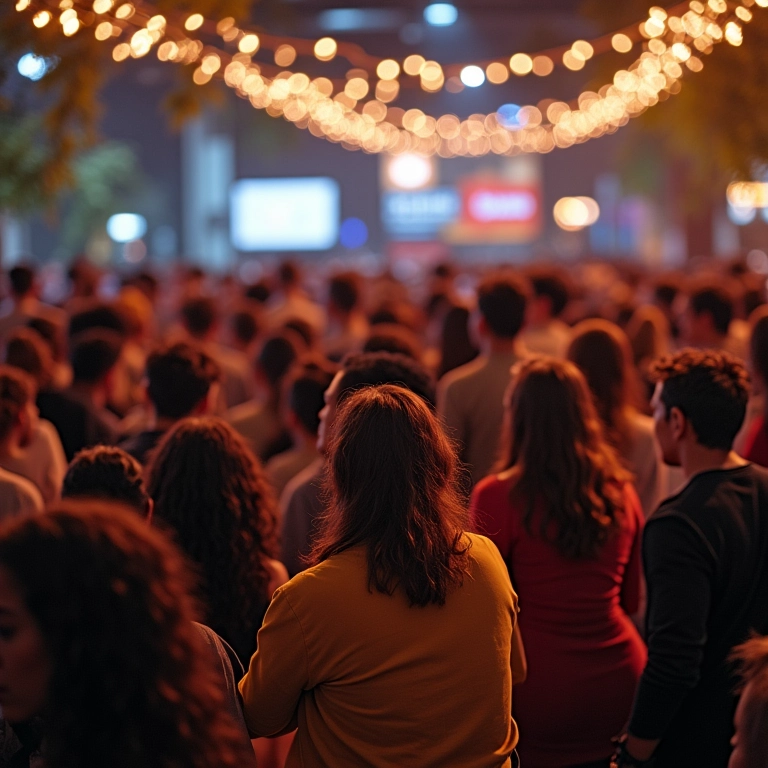 Comunidade de desenvolvedores em conferência V.