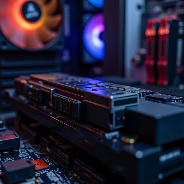 Conectores DC e PWM de fans de PC em detalhe.