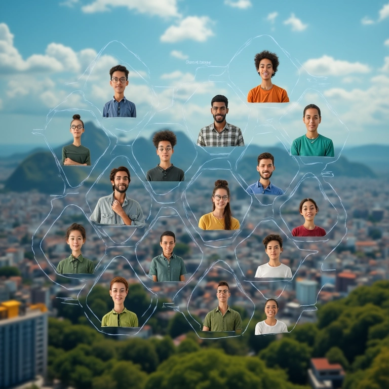 Considerando o ecossistema e a comunidade.