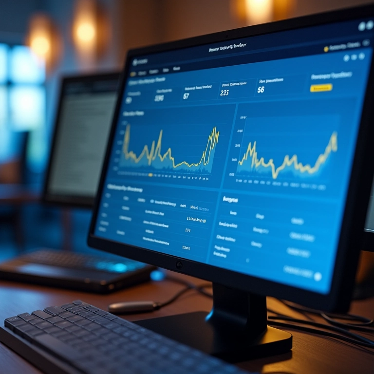 Console do Firebase Hosting exibindo análises do site.