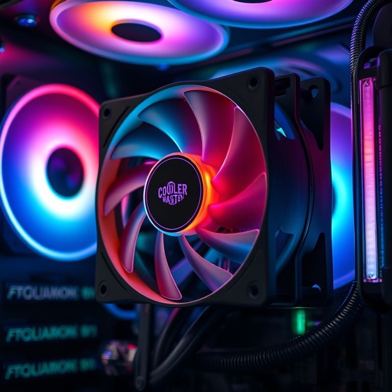 Cooler Master Hyper 212 instalado em PC gamer.