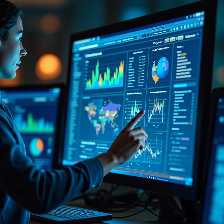 Criação de dashboards interativos no Jupyter Notebook.