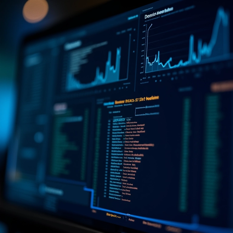 Dashboard detalhado mostrando métricas em tempo real de um service mesh.