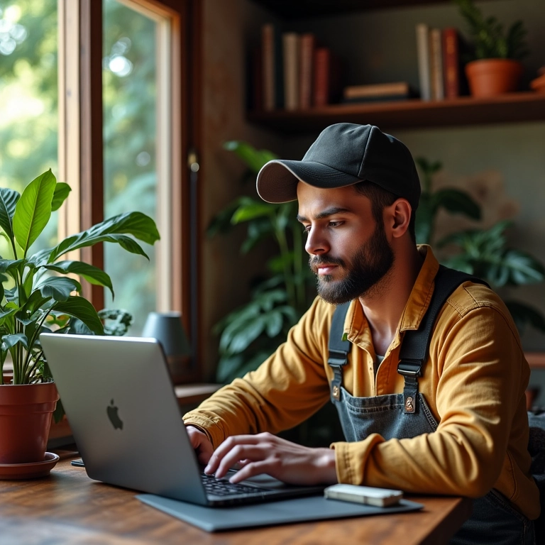 Desenvolvedor brasileiro contribuindo para um projeto open source.