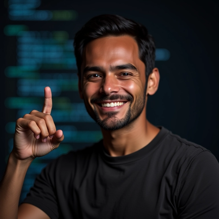 Desenvolvedor experiente compartilhando dicas secretas de Python.