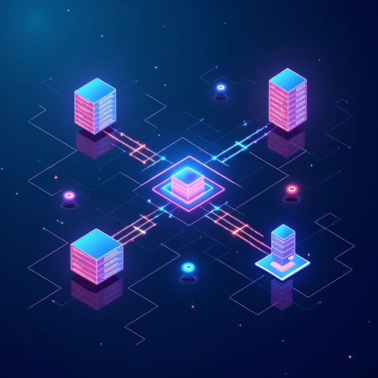 Diagrama do fluxo de dados através do AT Protocol.