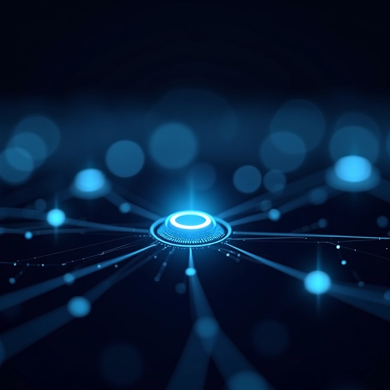 Dispositivos IoT comunicando-se sem fio, mostrando conectividade sem limites.