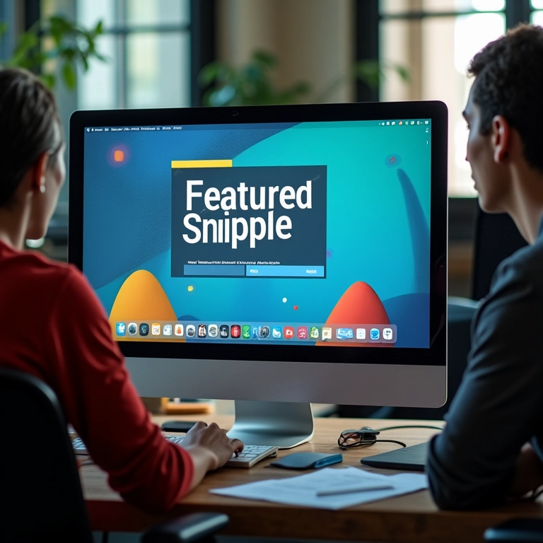 Equipe brasileira celebrando a conquista de um Featured Snippet.