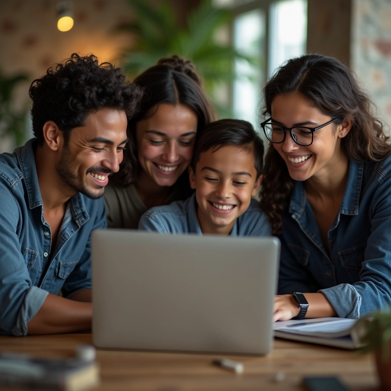 Equipe de desenvolvedores olhando código V.