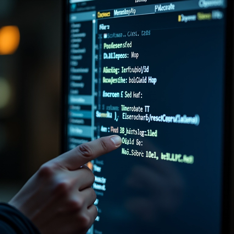 Especialista ajustando configurações da BIOS.