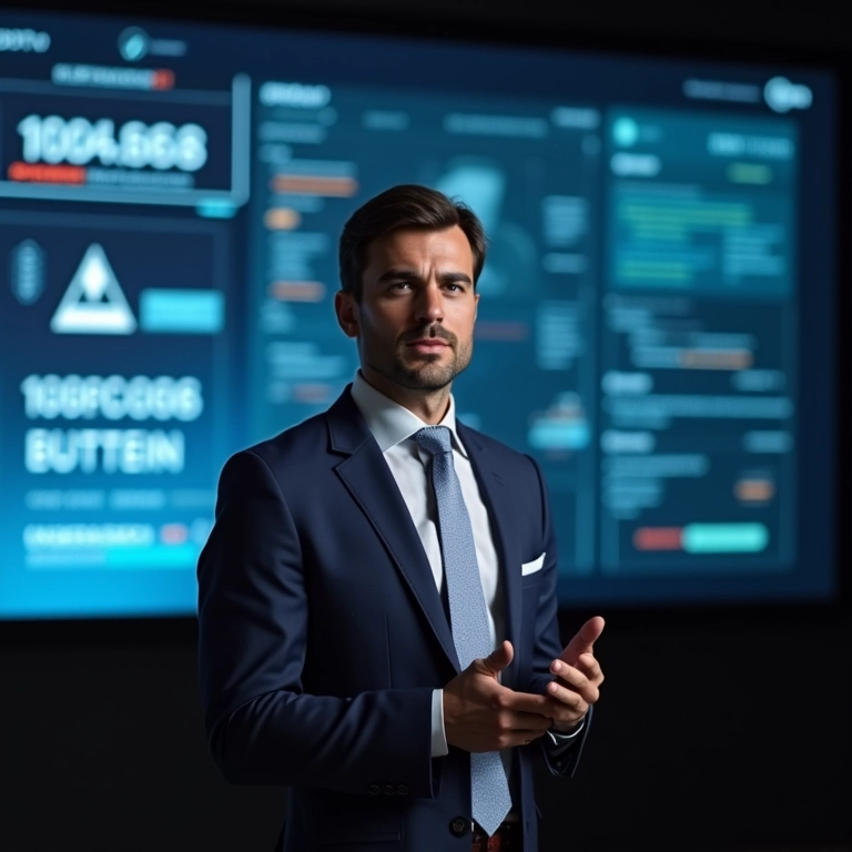 Especialista em segurança cibernética apresentando novas ameaças online.