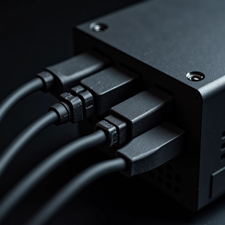 Fonte ATX 3.0 modular com cabos removíveis.