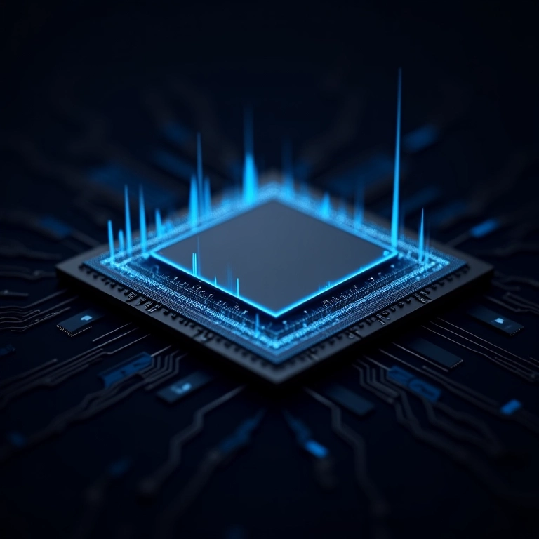 Gráfico de desempenho mostrando clock base e clock turbo do processador.