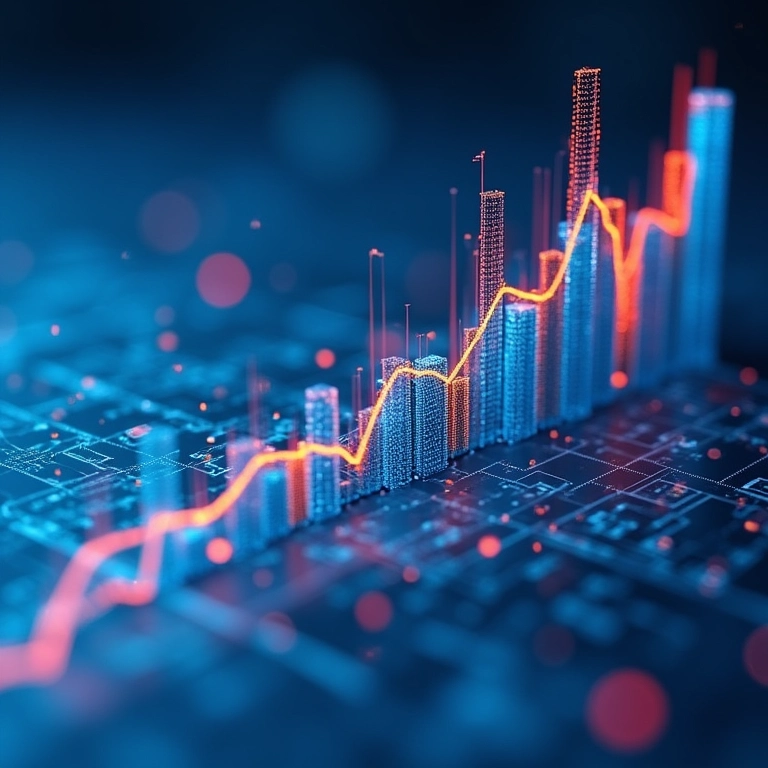 Gráfico mostrando a melhora no ranking após usar o Google Search Console.
