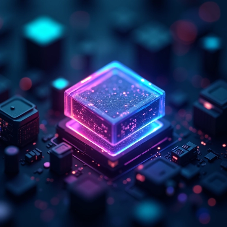 Ícone de cache colorido em primeiro plano, representando o uso inteligente de cache em APIs ASPNET Core.