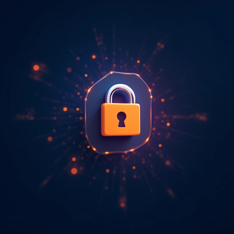 Ícone de cadeado em uma interface de servidor, simbolizando certificado SSL.