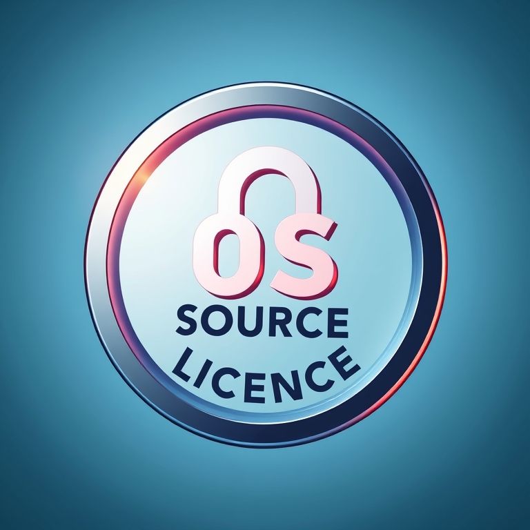 Ícone de licença open-source representando a gratuidade do Godot Engine.