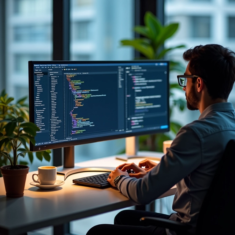 Interface do Bugsnag em uso por um desenvolvedor.