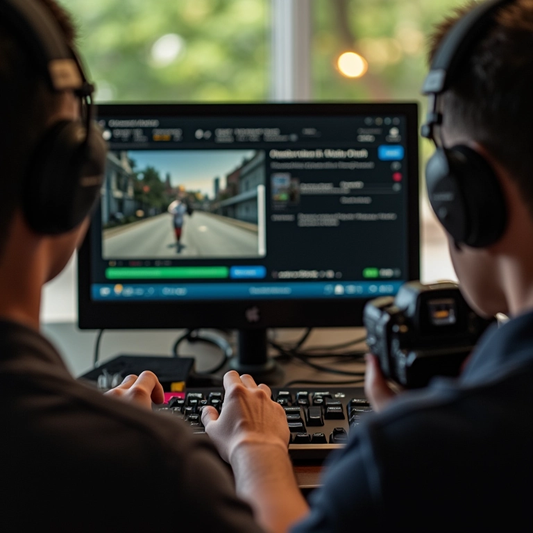 Interface do software HandBrake em uso.