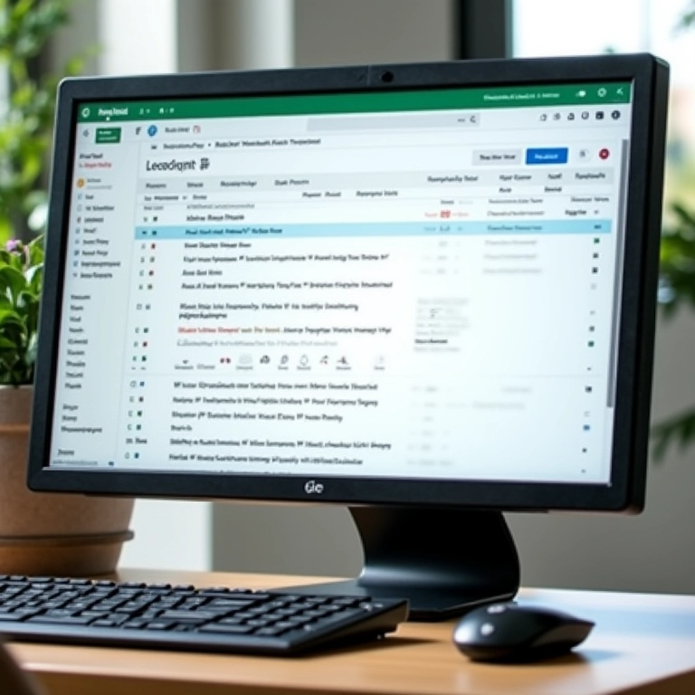 Interface do Zoho Mail para gerenciamento de e-mails de domínio.