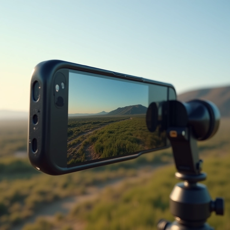 iPhone 17 com lente periscópica e zoom de 20x.