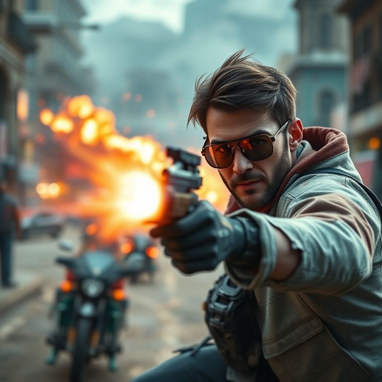 Jogo de alto desempenho desenvolvido com Godot Engine rodando em um PC moderno.