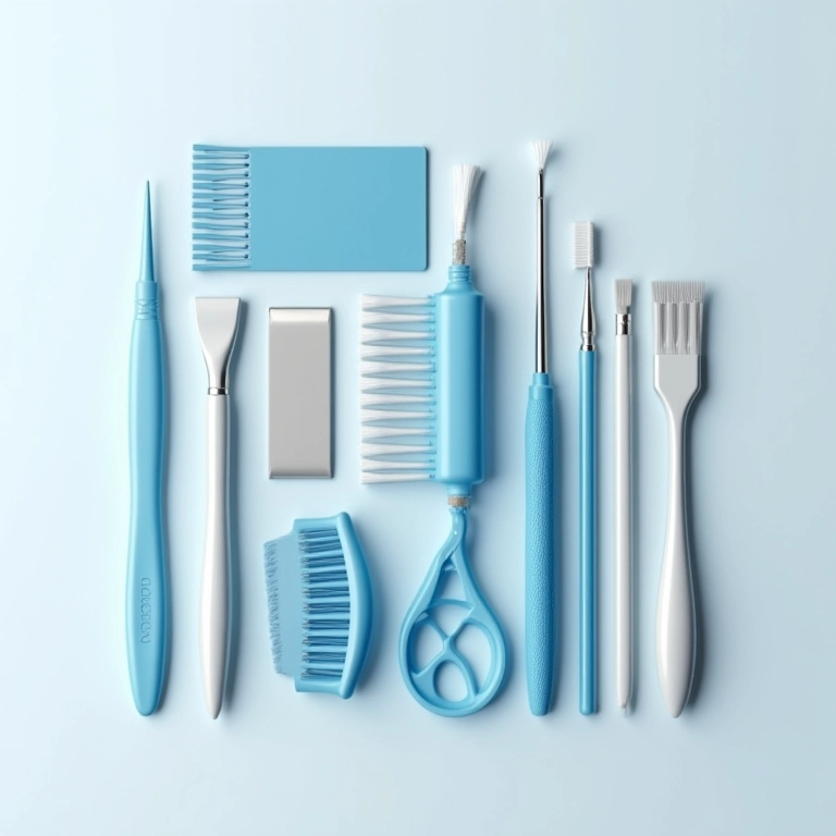 Kit de limpeza completo para telas de monitores.