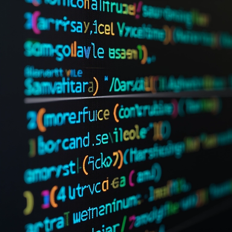 Linhas de código duplicadas empilhadas como blocos de construção idênticos.