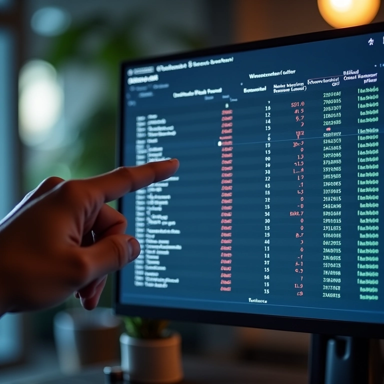 Mão apontando para planilha detalhada com configurações de undervolt para diferentes GPUs.