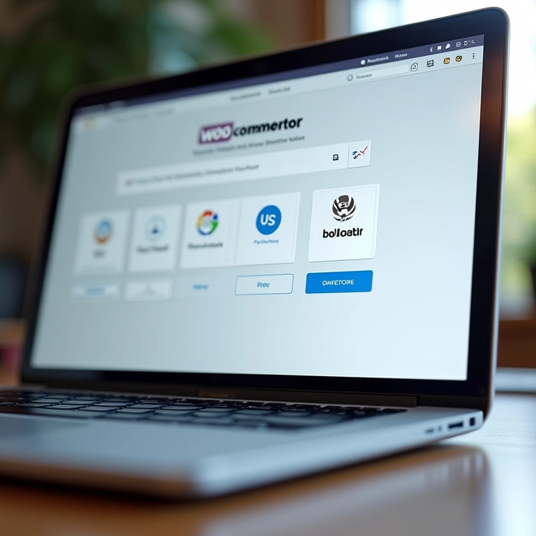 Opções de pagamento diversificadas integradas ao WooCommerce, como cartões, boleto e Pix.
