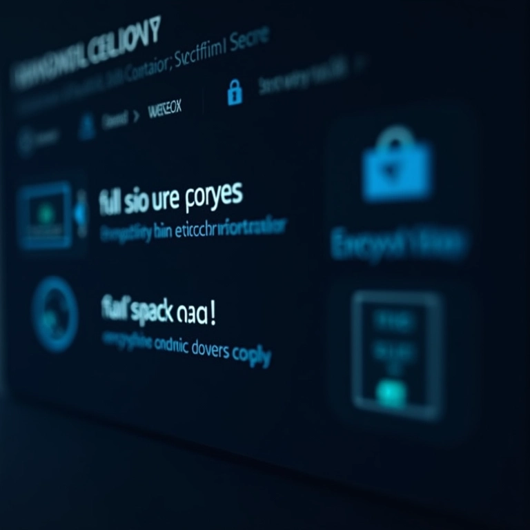 Painel de controle com opções de segurança de dados no Supabase.