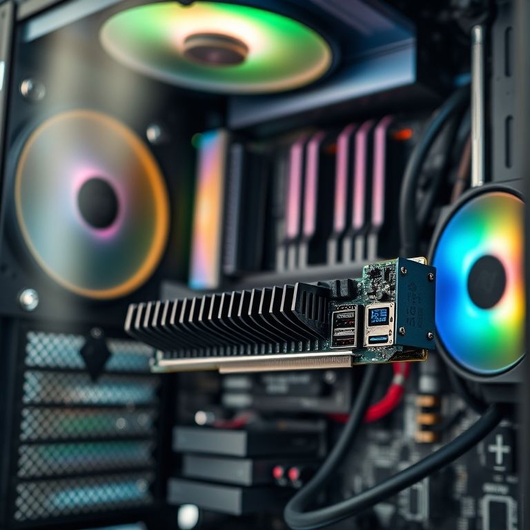 Placa de rede ASUS PCE-AX58BT Wi-Fi 6 para PC, com design otimizado para resfriamento.