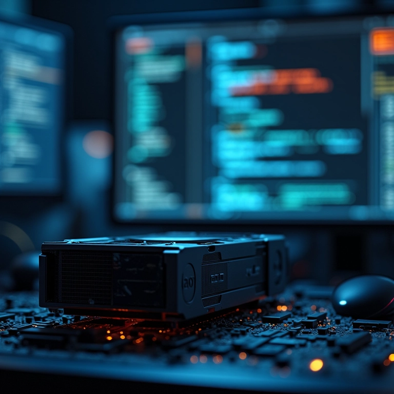 Placa de vídeo (GPU) acelerando o machine learning.