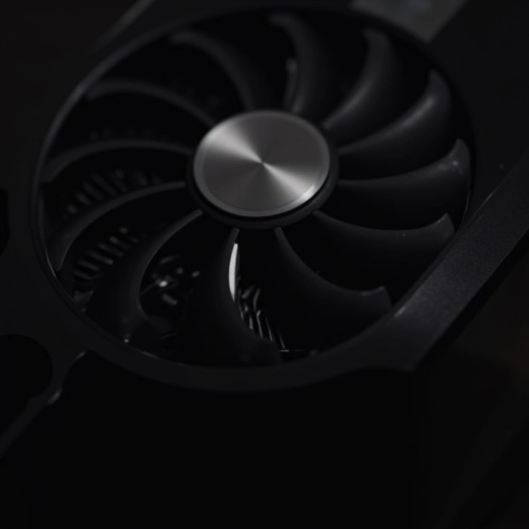 Placa de vídeo Nvidia GeForce RTX 4070 em close-up.
