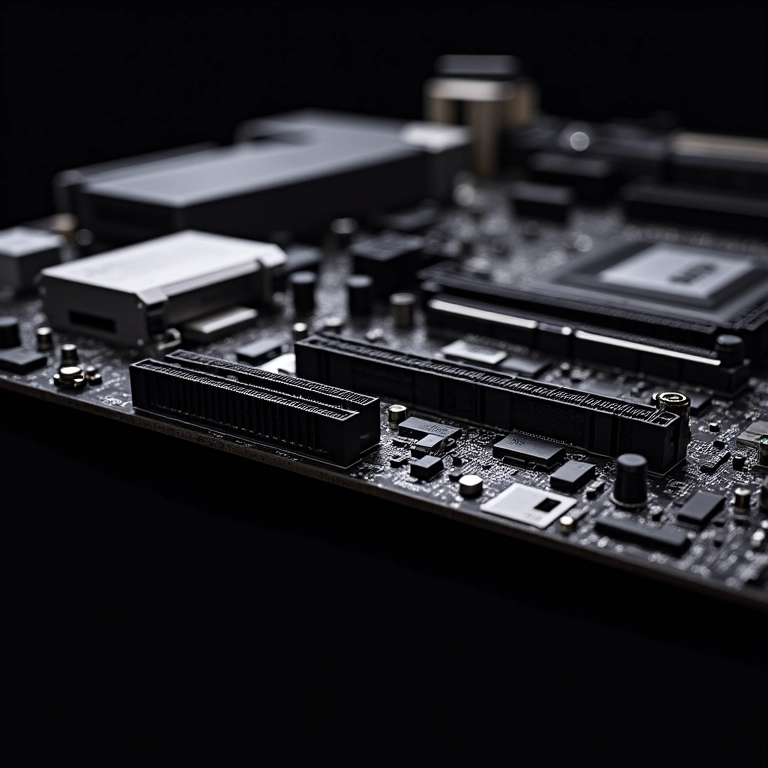 Placa mãe MSI MAG B660M Mortar WiFi com foco na seção do VRM.