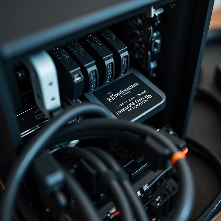 Planejamento estratégico de cabos para otimizar a organização do PC.