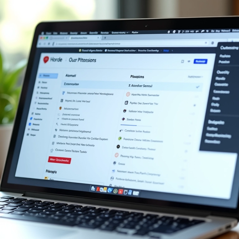 Plugins e extensões disponíveis para o Horde webmail.
